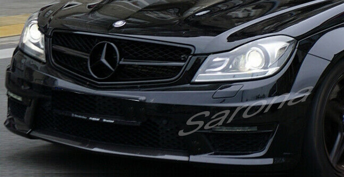 Custom Mercedes C Class Sedan Grill (2009 - 2014) - $290.00 (Part #MB-063-GR)